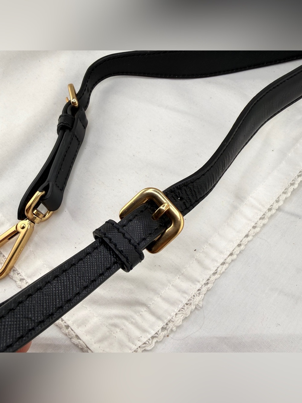 AUTHENTIC Prada purse strap. Black. - Picture 2 of 8